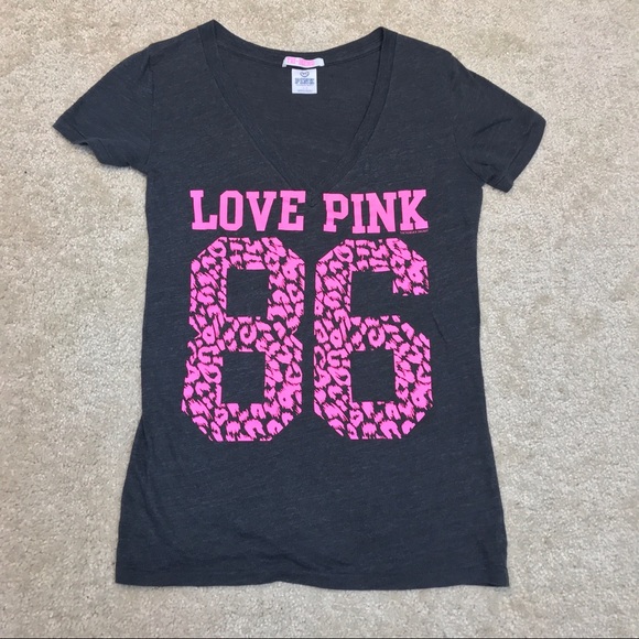 PINK Victoria's Secret Tops - 🎄2/$30🎄VS Pink Tri-Blend Tee
